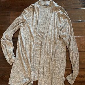 Black & grey marble open cardigan from Stitch Fix.